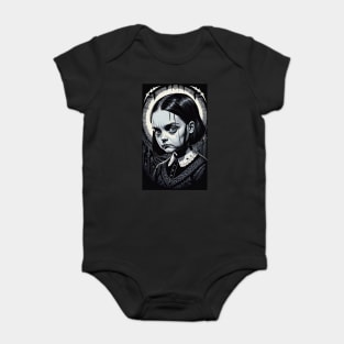 Little Killer Wednesday Addams Baby Bodysuit